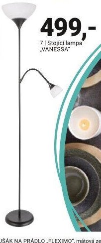 Stojící lampa VANESSA - Möbelix akcniletaky.com
