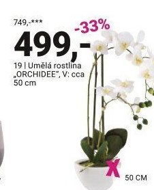 Umělá rostlina ORCHIDEE - Möbelix akcniletaky.com