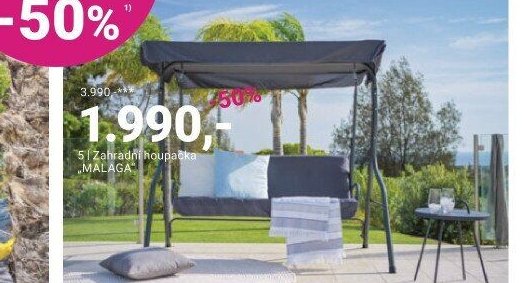 Zahradní houpačka MALAGA - Möbelix akcniletaky.com