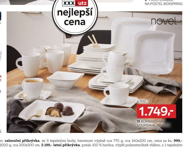 11 kombinovaná souprava, 28dílná
