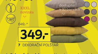Dekorační polštář
