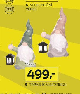 Trpaslík s lucernou