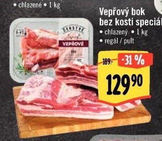 Vepřový bok bez kosti speciál