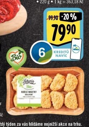 Nature's Promise Bio Kuřecí nugetky