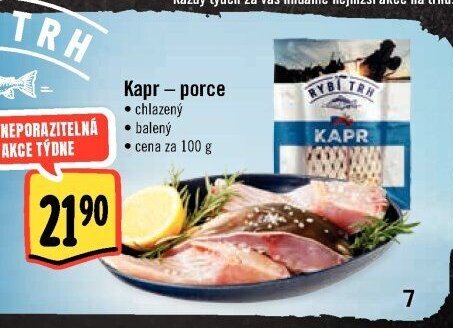 Kapr - porce