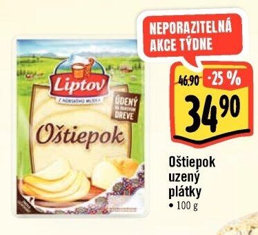 Liptov Oštiepok uzený plátky