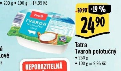 Tatra Tvaroh polotučný