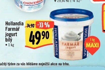 Hollandia Farmář jogurt bílý