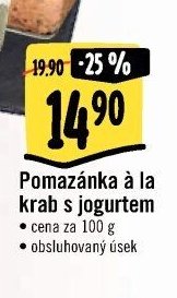 Pomazánka á la krab s jogurtem