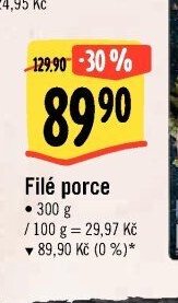 Filé porce