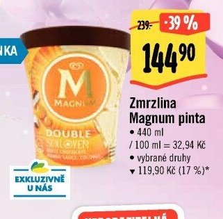 Zmrzlina Magnum pinta