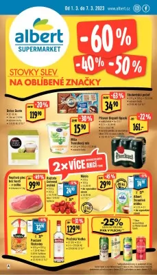 akční leták Albert 1.3.2023-7.3.2023