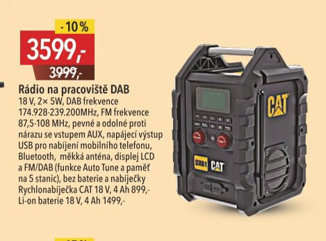 Rádio na pracoviště DAB