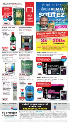 akční leták Barvy a laky drogerie 28.2.2023-19.3.2023