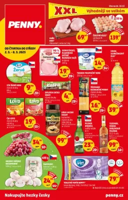 akční leták Penny Market 2.3.2023-8.3.2023