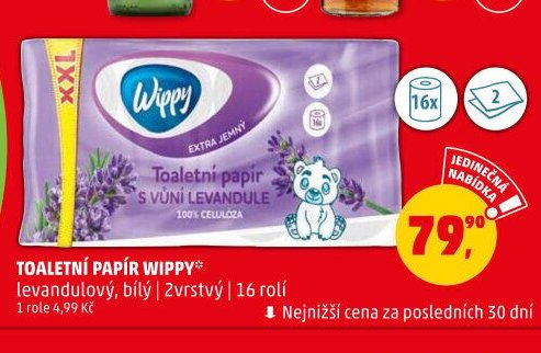 Toaletní papír Wippy