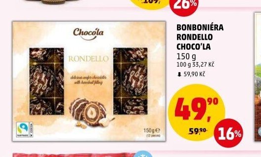 BONBONIÉRA RONDELLO CHOCO'LA