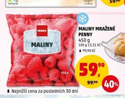MALINY MRAŽENÉ PENNY