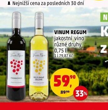 VINUM REGUM jakostní víno