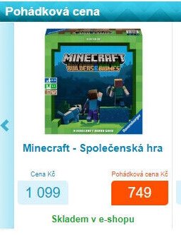 Minecraft - Společenská hra