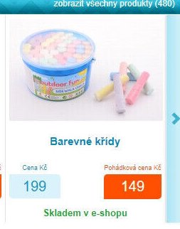 Barevné křídy
