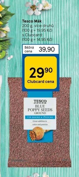Tesco Mák