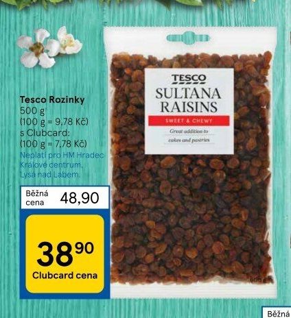 Tesco Rozinky
