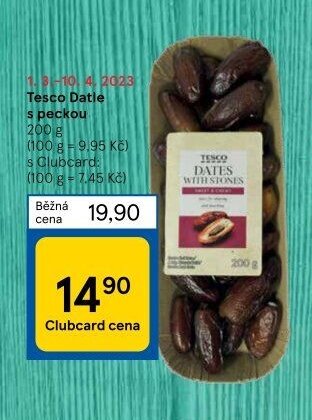Tesco Datle s peckou