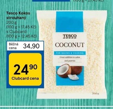 Tesco Kokos strouhaný