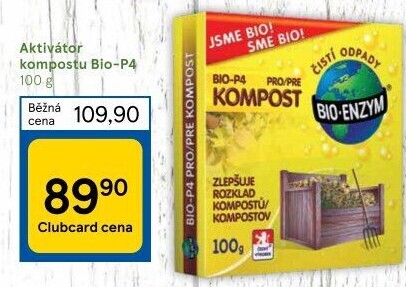 Aktivátor kompostů bio P4 Bioprospect