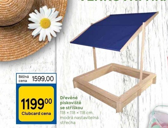 Dětské dřevěné pískoviště