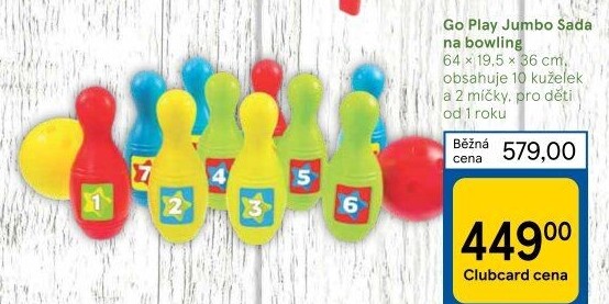 Dětský bowlingový set GO Play