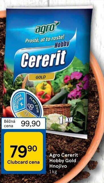 Hnojivo Cererit Hobby Gold Agro