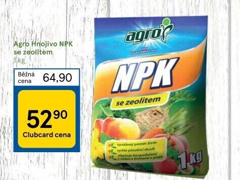 Hnojivo NPK Agro