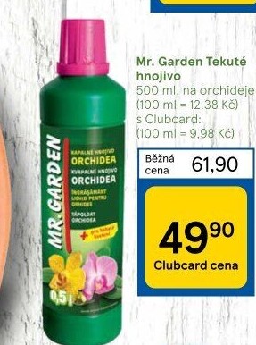 Hnojivo pro orchideje Mr. Garden Agro