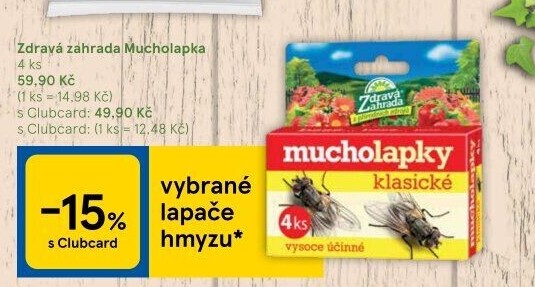 Mucholapka Zdravá zahrada