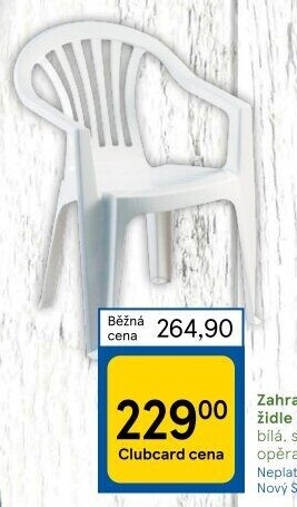 Plastová židle - Tesco akcniletaky.com