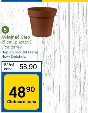 Plastový květináč