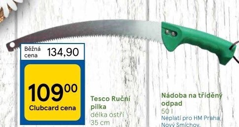 Ruční pilka Tesco