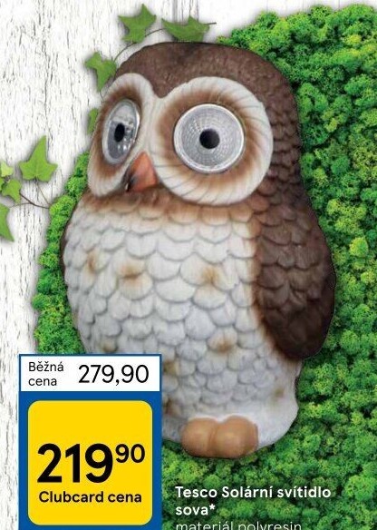 Solární svítidlo Tesco