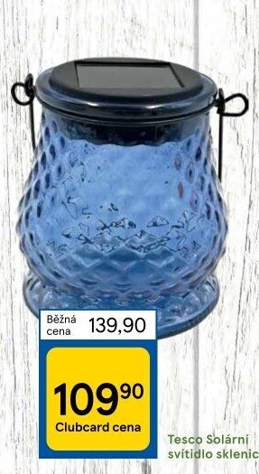 Solární svítidlo Tesco