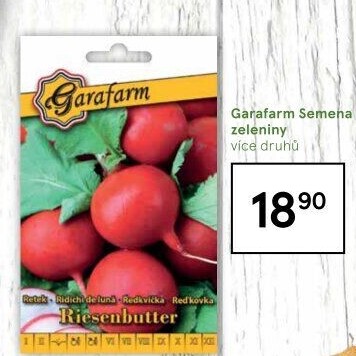 Zahradní osivo Garafarm