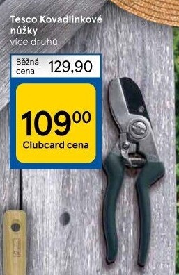 Zahradnické nůžky Tesco