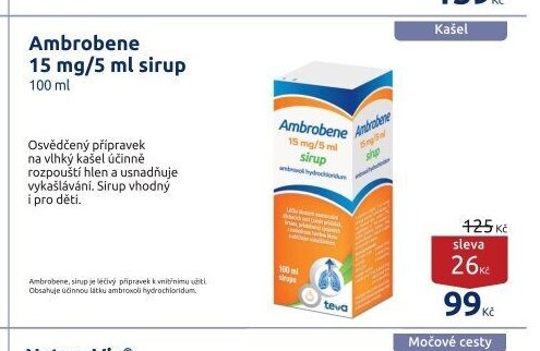 Ambrobene 15 mg/5 ml sirup