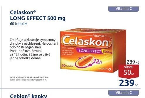 Celaskon LONG EFFECT 500 mg