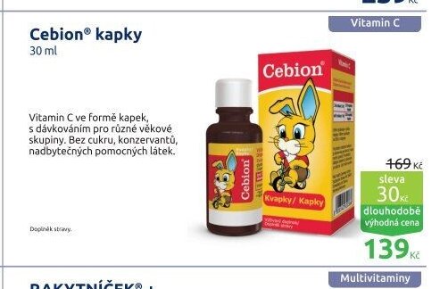 Cebion kapky