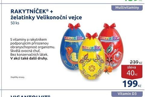 RAKYTNÍČEK + želatinky Velikonoční vejce