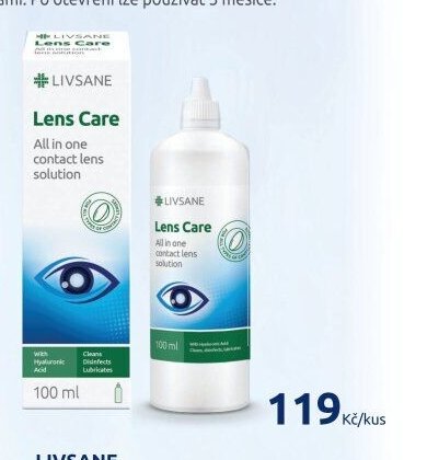 LIVSANE Roztok na kontaktní čočky 100 ml