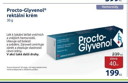 Procto-Glyvenol rektální krém 30 g