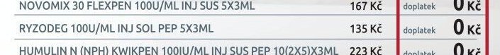 NOVOMIX 30 FLEXPEN 100U/ML INJ SUS 5X3ML
